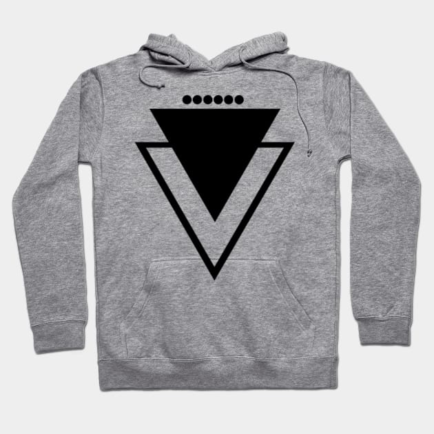 VECTORIAL TRIANGLE Hoodie by SAMUEL FORMAS